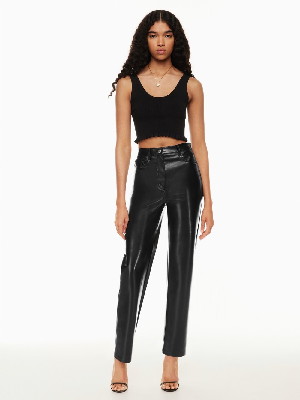 Aritzia Melina Leather Pants